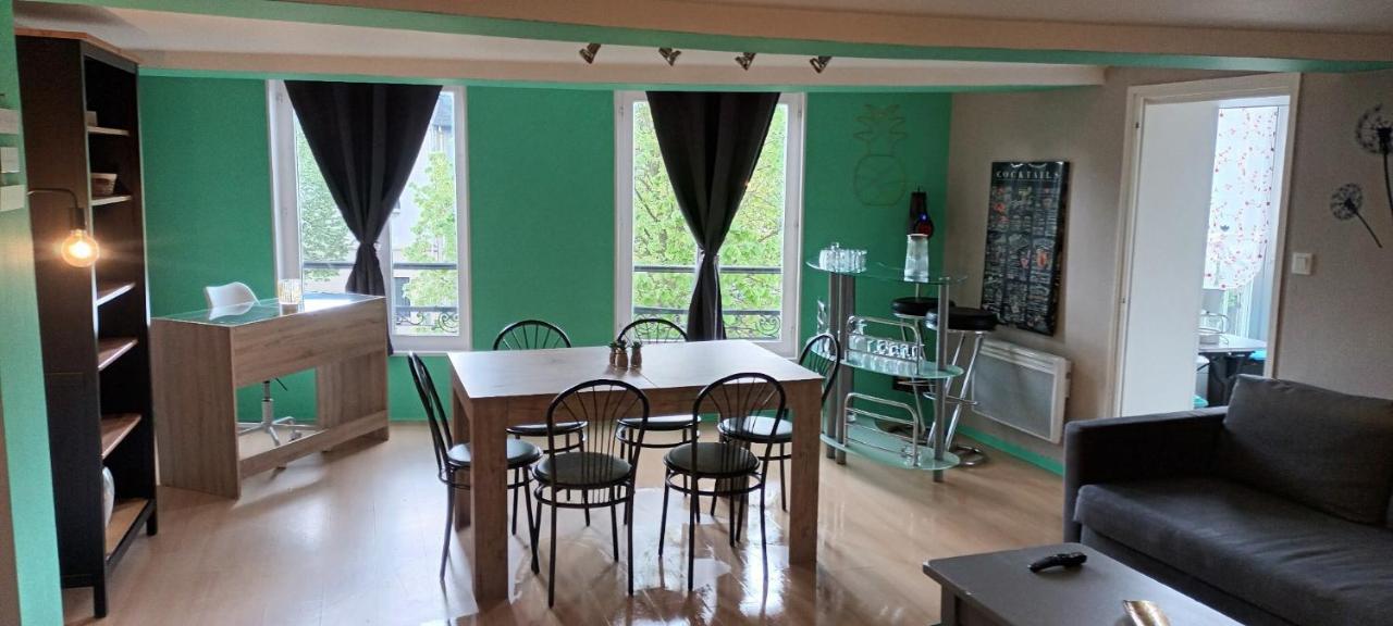 L'Yser - Appartement Proche De La Gare - Rouen Bagian luar foto